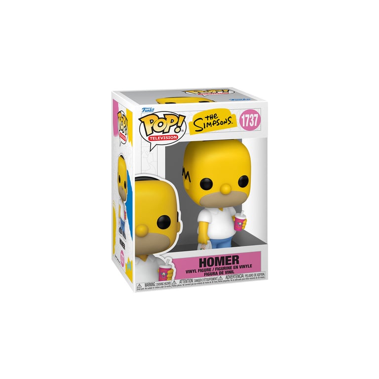 Les Simpson Figurine POP! Homer 9 cm - vue 4