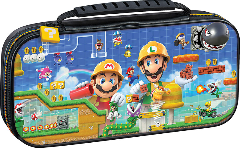 Sacoche rigide Mario Maker pour Nintendo Switch