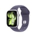 Apple Watch Series 11 GPS + Cellular 42mm Boitier en Aluminium Argent avec Bracelet Sport Brume Violette - S/M