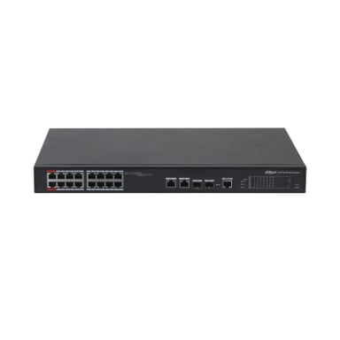 Dahua Technology PoE PFS4218-16ET-240 Connessione Ethernet Gigabit (10/100/1000) non gestita, con supporto di alimentazione tramite questa porta (PoE)