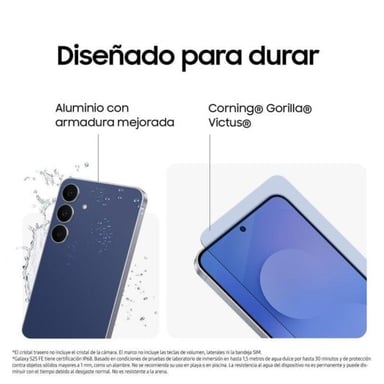 Samsung Galaxy S25 FE 5G 17 cm (6.7'') SIM doble USB Tipo C 8 GB 256 GB 4900 mAh Marina