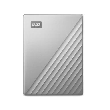 Western Digital My Passport WDBGKC0060BSL-WESN disque dur externe 6 To 2.5'' USB Type-C 3.2 Gen 1 (3.1 Gen 1) Argent