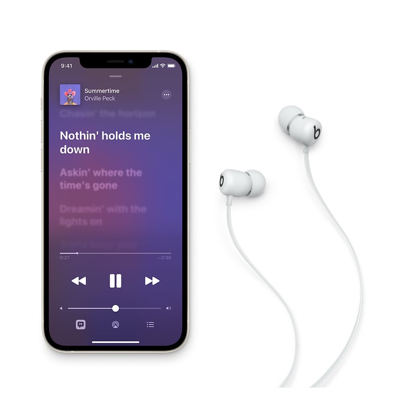 Beats Apple Flex Casque Sans fil Ecouteurs Appels/Musique Gris - vue 2