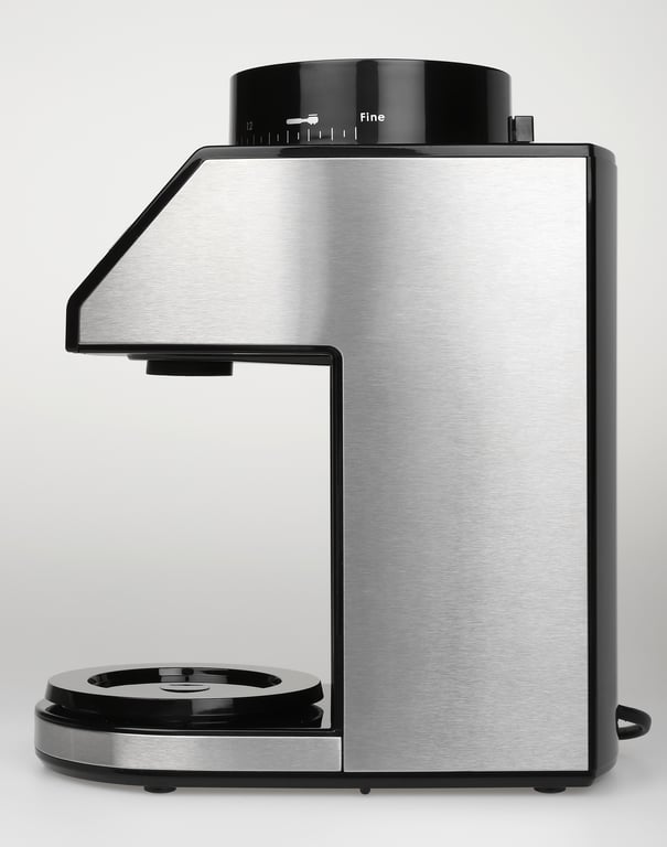 Melitta Calibra 1027 01 moulin à café électrique avec balance intégrée broyeur conique / Inox 1027 01 - vue 5