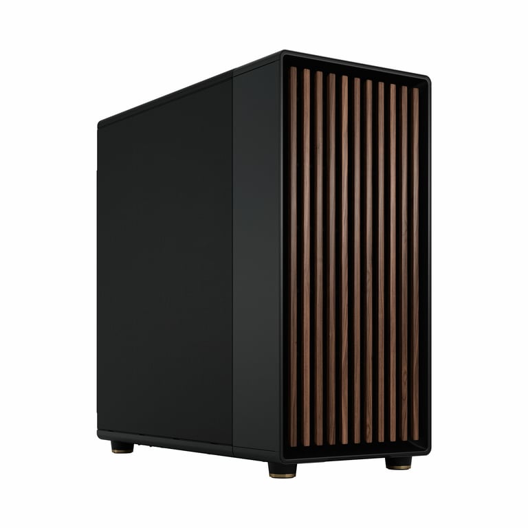 Fractal Design North XL Midi Tower Noir, Charbon de bois - Neuf