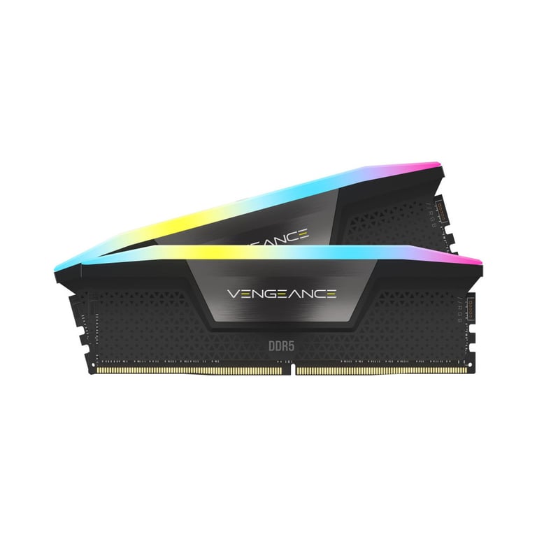 Mémoire RAM Corsair Vengeance RGB 2x8Go DDR5 5200MHz AMD EXPO - vue 2