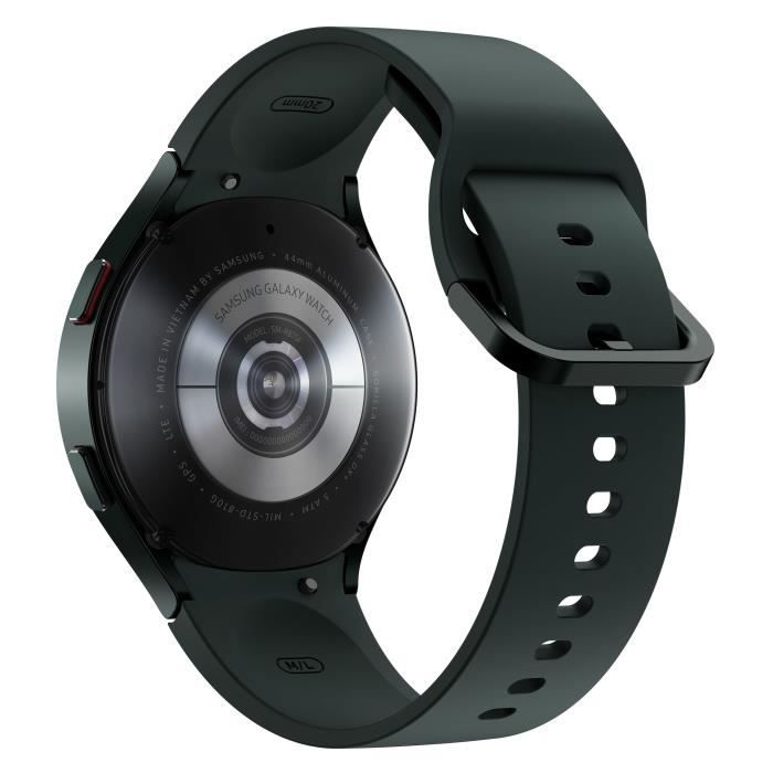 Galaxy Watch4 44mm - Super AMOLED - Bluetooth + 4G - Bracelet sport Vert