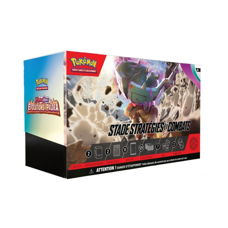 Pokémon EV02 Ecarlate et Pack Stratégies et Combats de Paldea Neuf - vue 1
