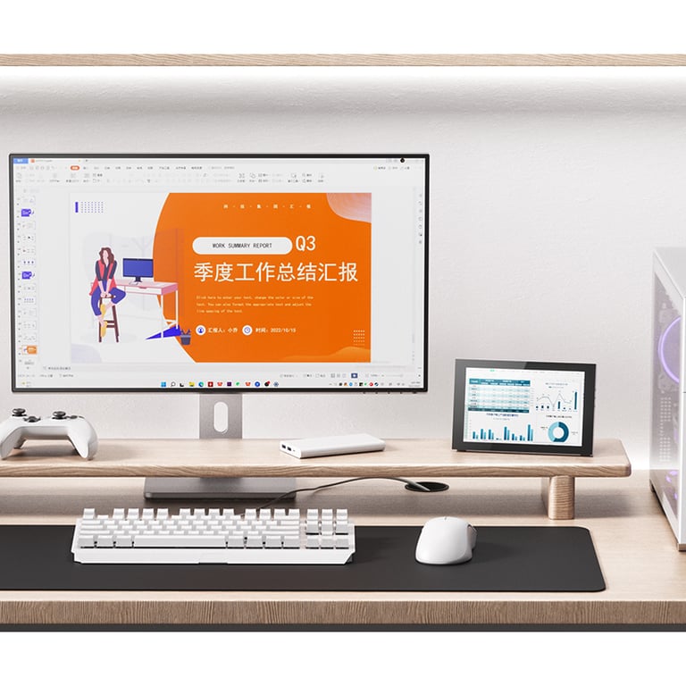 Jonsbo DS8 écran plat de PC 20 3 cm 8 1280 x 800 pixels LCD Neuf - vue 2