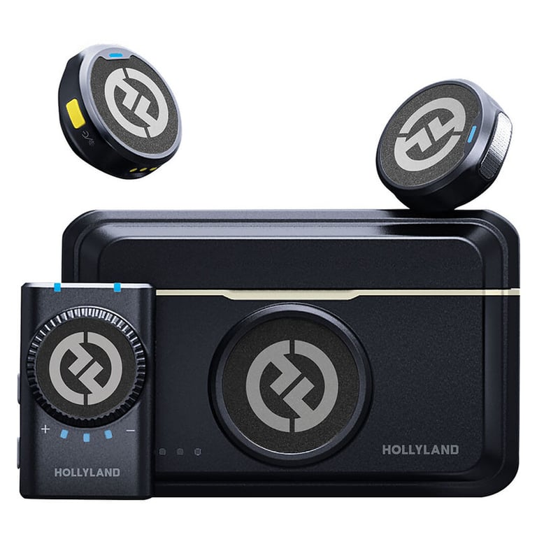 HOLLYLAND Lark M2 Microphone Lavalier pour DSLR Caméra Neuf