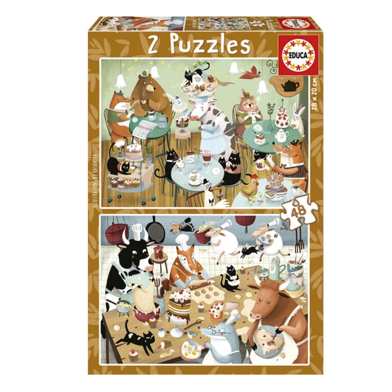 Puzzle éducatif Educa 19687 Jeu de 48 pièces pour enfants de 4 à Neuf