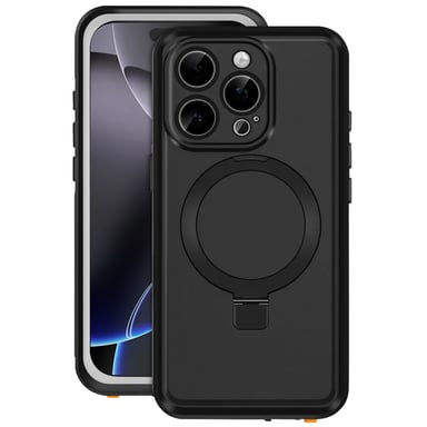 Redpepper Funda para iPhone 16 Pro Max MagSafe Completa IP68 Resistente al Agua Negro