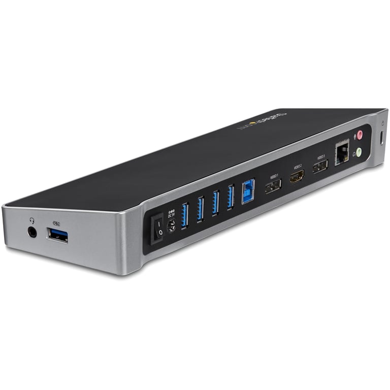 StarTech.com Station d'accueil USB 3.0 pour PC portable avec DisplayPort 4K - vue 2