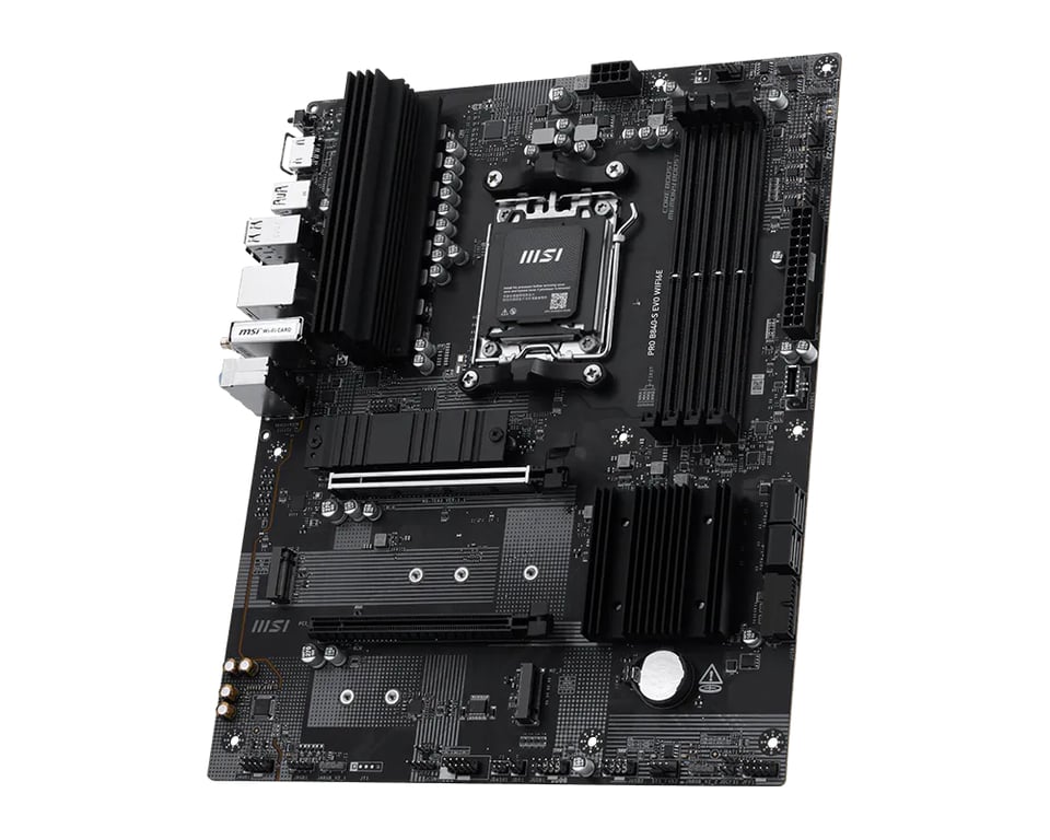 MSI Pro B840-S EVO WIFI6E AMD B840 Emplacement AM5 ATX - Neuf