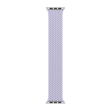 Bracelet Solo tressé pour Apple Watch | 44/45/46/49 mm - Taille 6 - Purple Fog
