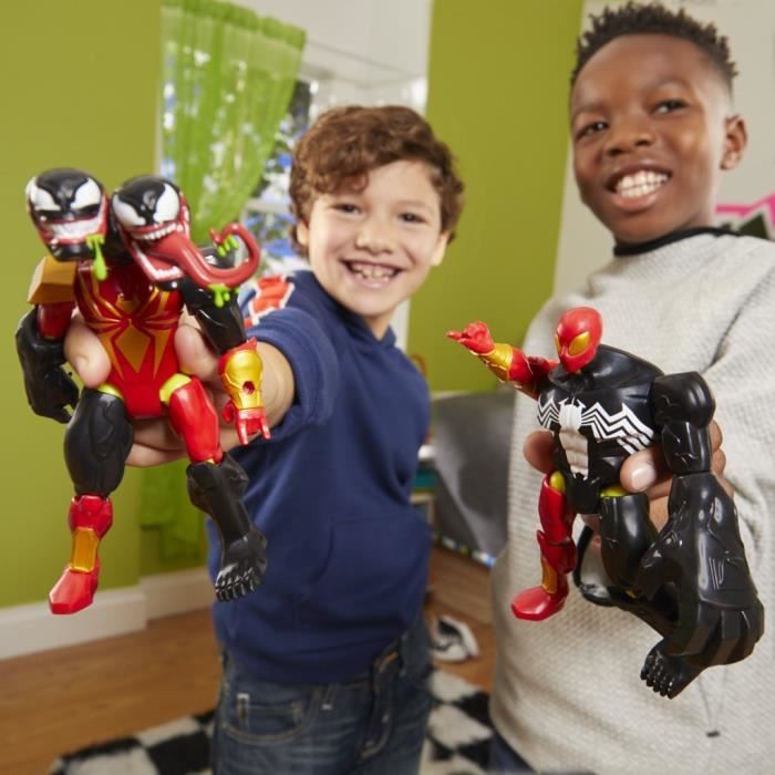 MixMashers Miles Morales, figurine personnalisable a mélanger et combiner avec accessoires, Marvel, Des 4 ans - Neuf