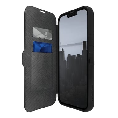 Custodia Urban Folio ShockProof 2M per iPhone 14 Plus Nero