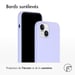 Accezz Coque Liquid Silicone avec MagSafe pour Apple iPhone 15 - Violet