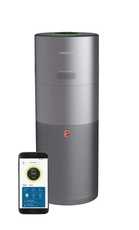 Purificateur D'Air Hoover H-PURIFIER 700 HHP75CA – HEPA Charbon 300 m³/h - vue 2