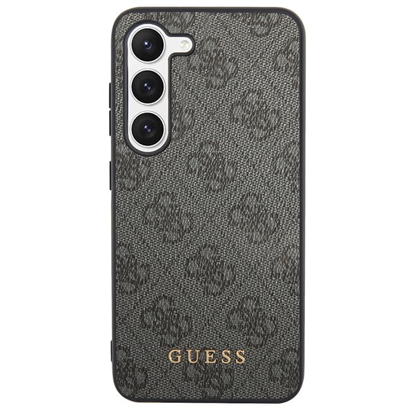 Coque de téléphone Guess Samsung Galaxy S23 Protection contre chocs Texture saffiano - vue 3