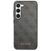 Étui Guess 4G Metal Gold Logo pour Samsung Galaxy S23, gris