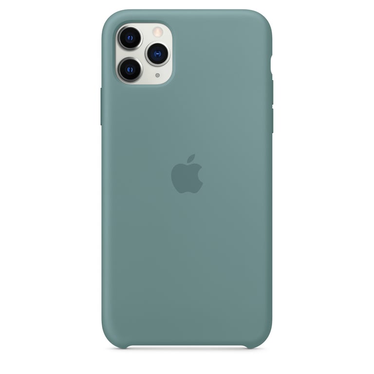 Apple Coque Silicone iPhone 11 Pro Max Cactus - vue 3