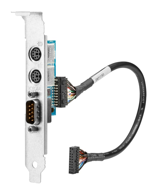 Adaptateur HP 800600400 G3 Serial/PS2 – 1 x Mini-DIN, 1 x Série