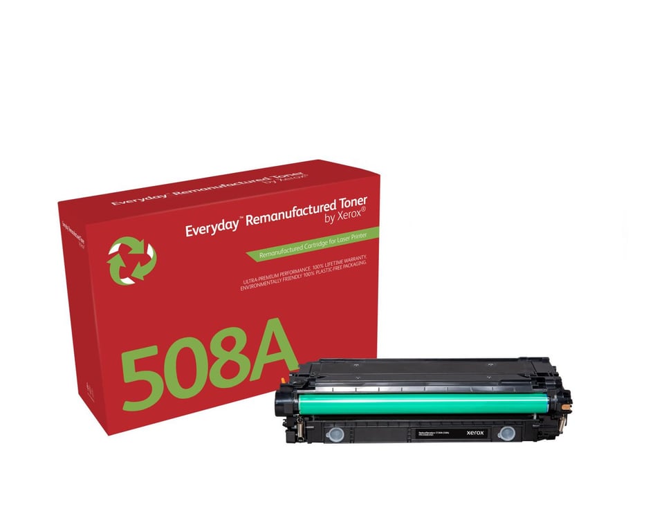 Everyday Toner rigenerato ™ di Xerox Nero compatibile con HP 508A (CF360A), Capacità standard [006R03465] - Neuf