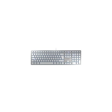 Cherry KC 6000 SLIM Tastatur USB Deutsch (JK-1600DE-1) (JK1600DE1)