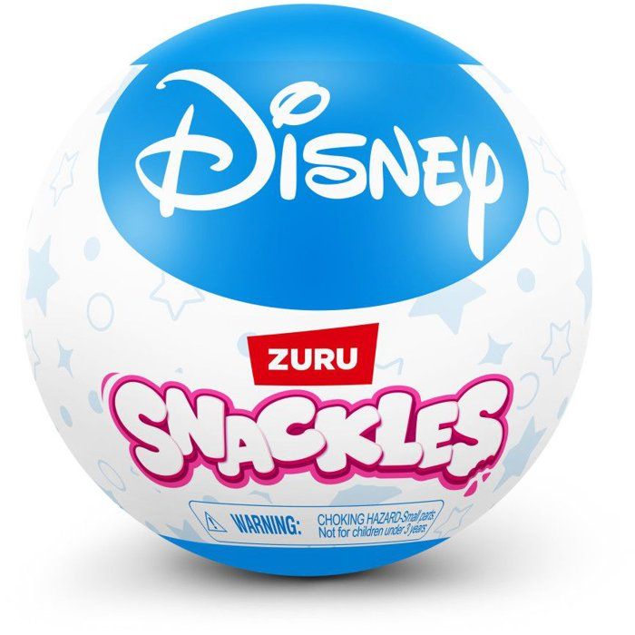 Capsule surprise Peluche Snackles Disney Modele aléatoire 13 cm Des Neuf