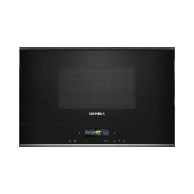 Micro-Ondes Encastré Siemens IQ700 BE732R1B1 – 25 L 900 W avec 8 Fonctions Automatiques - vue 3