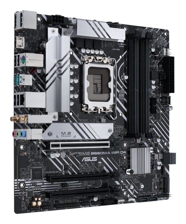 Carte Mère ASUS PRIME B660M K D4 90MB1950 M0EAY0 - vue 9