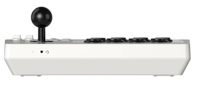 8Bitdo Arcade Stick Noir, Blanc RF/USB Joystick Analogique/Numérique PC, Xbox One, Xbox One S, Xbox One X, Xbox Series S, Xbox Series X