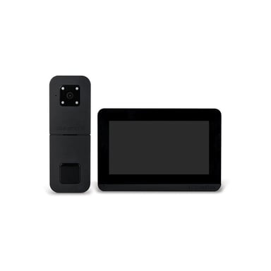 Videoportero conectado inalámbrico SCS Sentinel HeyView Smart Air 7 pulgadas Wi-Fi 868 MHz Negro