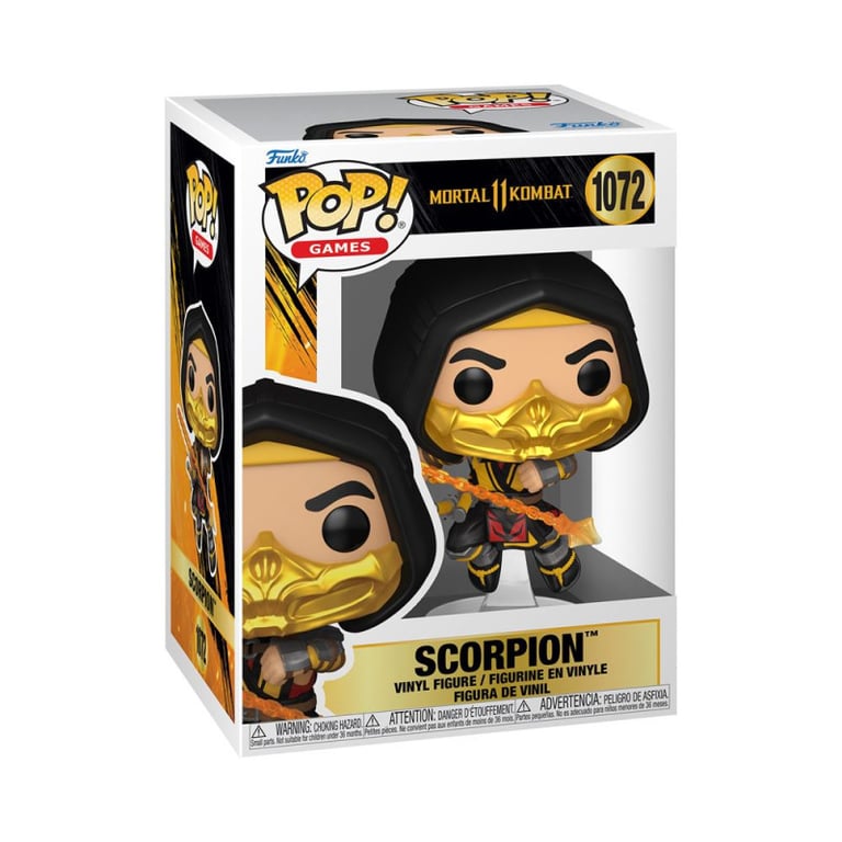 Figurine Funko Pop Games Mortal Kombat 11 Scorpion™ - vue 3
