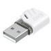 XO Adaptador de carga USB hembra a USB-C macho compacto Blanco