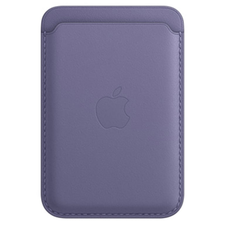 Leather Wallet MagSafe Apple Wallet 2nd generation Wisteria Neuf