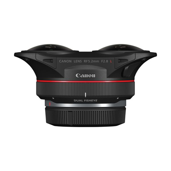 Objectif hybride Canon RF 5.2mm f2.8 Dual Fisheye - vue 4