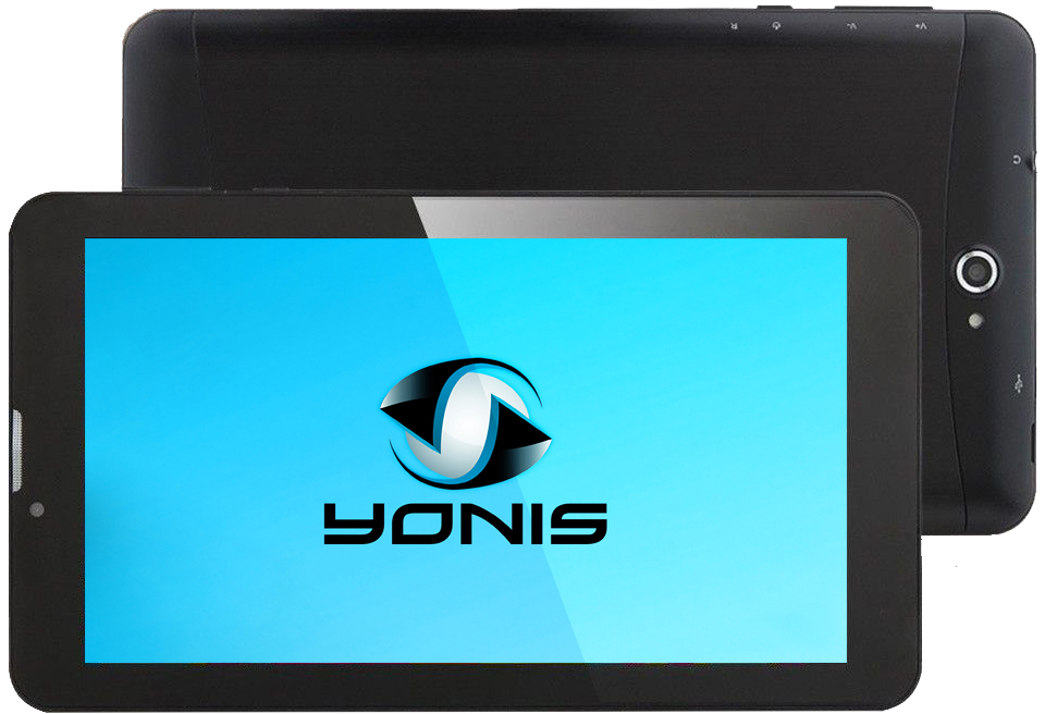 Tablette Tactile 7 Pouces Android Dual Sim 3G Quad Core 1Go+16Go Noir Plastique YONIS