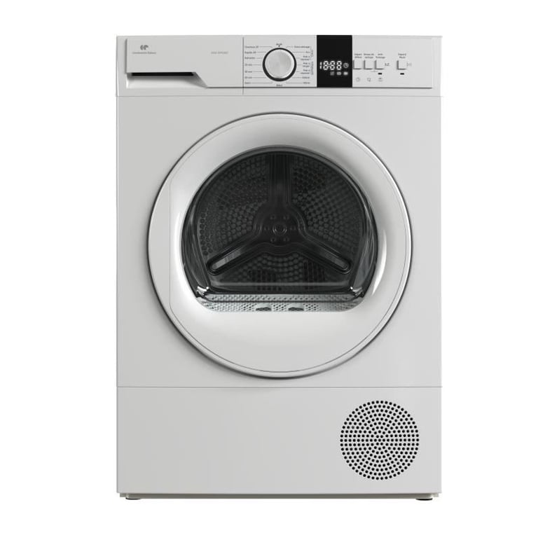 Sèche linge pompe à chaleur CONTINENTAL EDISON CESL10PCW2 10 kg 60 cm Classe E - vue 3