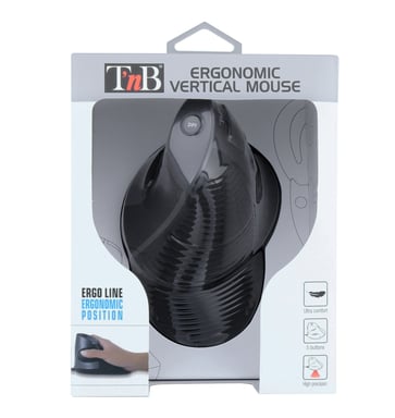 T'nB MUERGOV Mouse ottico USB Type-A da 1600 DPI