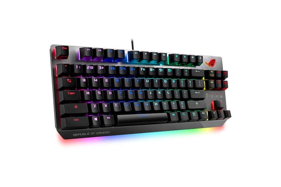ASUS ROG Strix Scope NX TKL clavier Gaming USB Noir, Gris