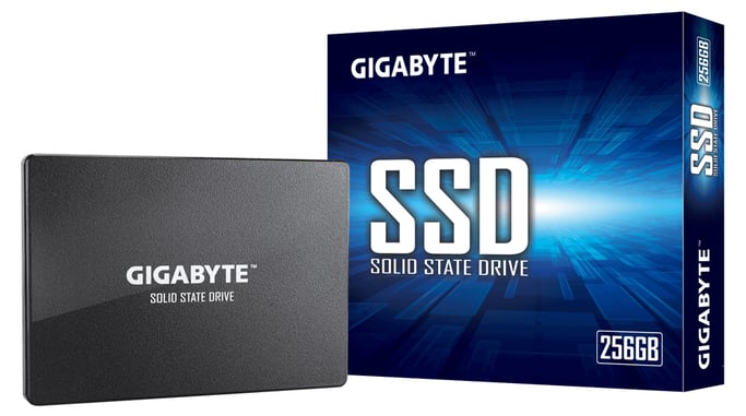 GIGABYTE GP-GSTFS31256GTND disque SSD 256 Go 2.5'' Série ATA III V-NAND