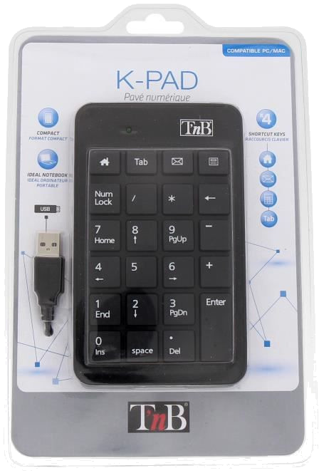 T'nB pavé numérique pour Notebook MPV1