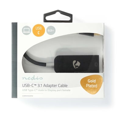 Nedis CCBW64352AT02 Adaptador gráfico USB 7680 x 4320 Pixeles Antracita