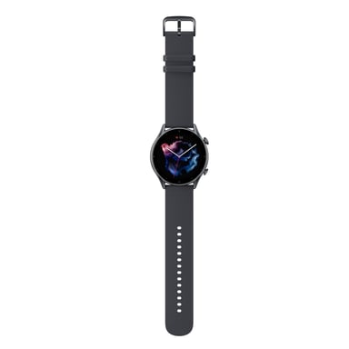 Amazfit GTR 3 Pro 3,68 cm (1,45'') AMOLED 46 mm Digitale 480 x 480 pixel Touchscreen Nero Wifi GPS (satellitare)