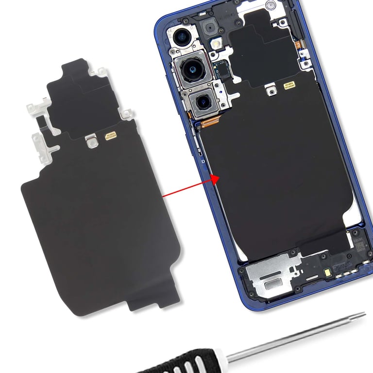 Samsung Antenne NFC et Réseau Original pour Galaxy S25 Connectivité NFC Réception 5G - vue 4