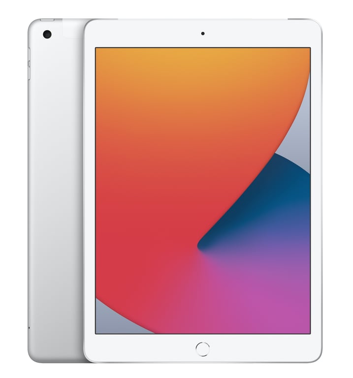 Apple iPad 8 (4G) LTE 128 Go 25,9 cm (10.2 ) Wi-Fi 5 (802.11ac) iPadOS Argent - Bon état  - Apple reconditionné disponible sur Pixmania