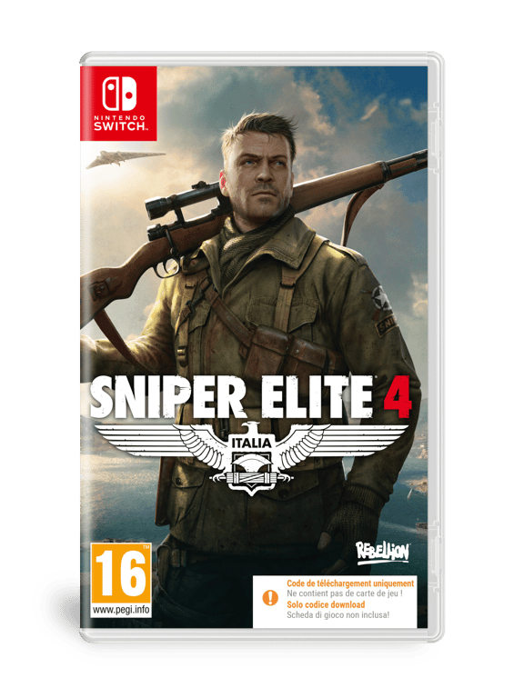 Sniper Elite 4 Code in a box Nintendo Switch - vue 10