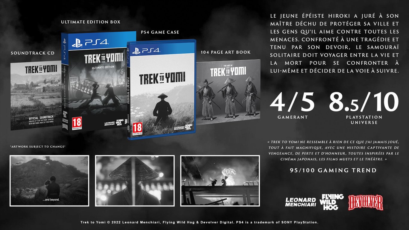 Trek to Yomi: Deluxe Edition PS4 Neuf - vue 1